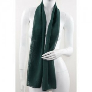 Plain Silky Scarf - Free Delivery